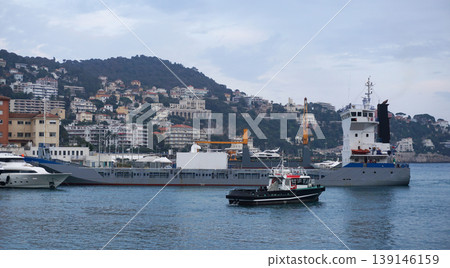 Port Lympia with yachts and sailboats in Nice Port Lympia with yachts and sailboats in Nice 139146159
