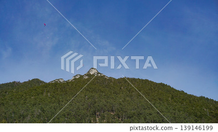 Alpine landscape at Lake Achensee, Pertisau, Eben am Achensee, Tyrol, Austria 139146199