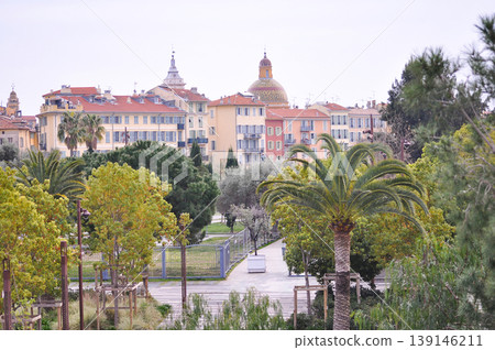 A view over the old town of Nice A view over the old town of Nice 139146211