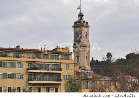 A view over the old town of Nice A view over the old town of Nice 139146212