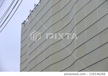 Soundproofing panels for demolition sites 139146266