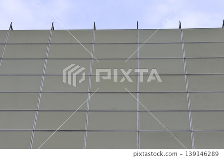 Soundproofing panels for demolition sites 139146289