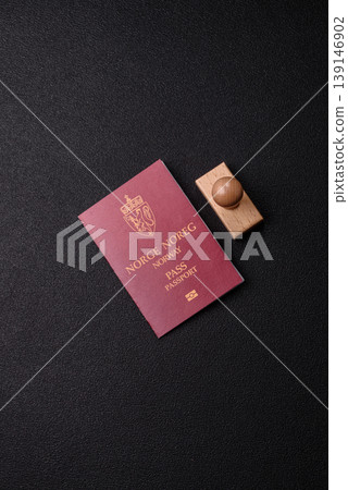 Norway passport, Norwegian visa for international travel and vacation. Norwegian passport Norway passport, Norwegian visa for international travel and vacation. Norwegian passport 139146902