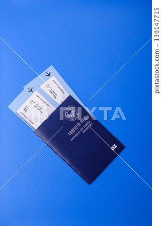 Korea, Korean passport for travel, immigration, or identity verification. Korean passport Korea, Korean passport for travel, immigration, or identity verification. Korean passport 139147715