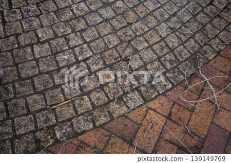 A road wet from the rain A road wet from the rain 139149769