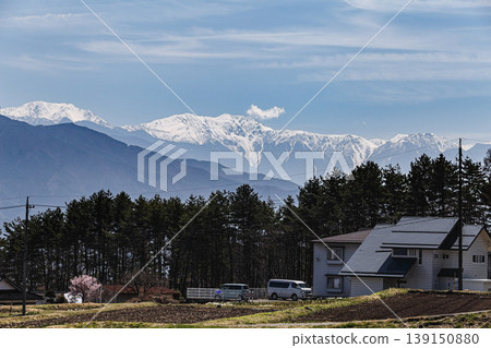 俯瞰南阿爾卑斯山 俯瞰南阿爾卑斯山 139150880