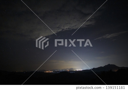 A breathtaking view of the Milky Way in a starry sky A breathtaking view of the Milky Way in a starry sky 139151181