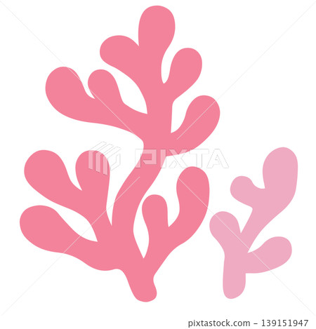 Pastel-colored coral 139151947