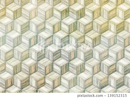Wood tile-style background material - light brown box 139152315