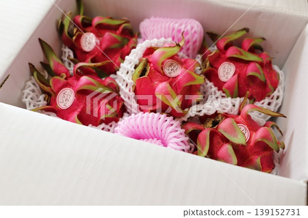 The vibrant fruit of Okinawan dragon fruit The vibrant fruit of Okinawan dragon fruit 139152731