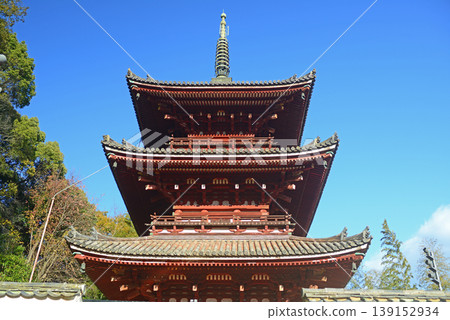 尾道西國寺內的三層寶塔 - 3 尾道西國寺內的三層寶塔 - 3 139152934