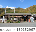 A landscape with railway tracks: Minagi Station, West Japan Railway Company 139152967
