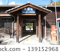A landscape with railway tracks: Minagi Station, West Japan Railway Company 139152968