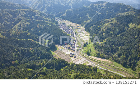 富山縣旭町笹川地區的春天 富山縣旭町笹川地區的春天 139153271