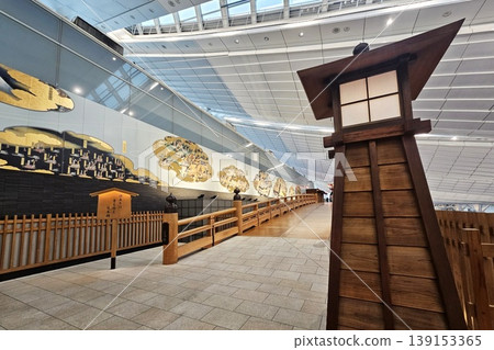 Haneda Nihonbashi Bridge located in Haneda Airport. Haneda Nihonbashi Bridge located in Haneda Airport. 139153365