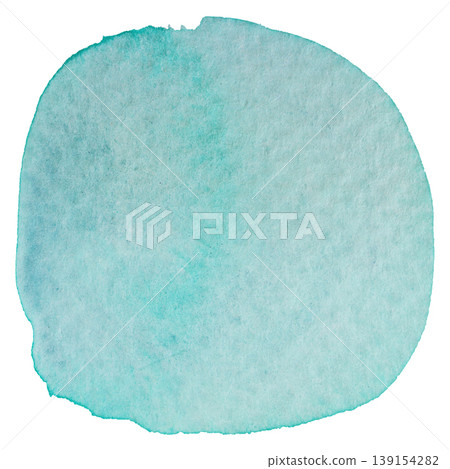 Watercolor Texture Circle Shape Elements. 139154282