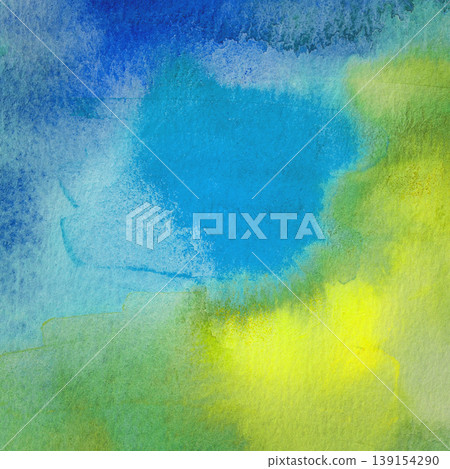 Abstract colorful watercolor background and texture for illustration design. Abstract colorful watercolor background and texture for illustration design. 139154290