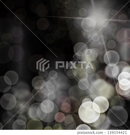 Abstract bokeh light with low light background illustration. Abstract bokeh light with low light background illustration. 139154421