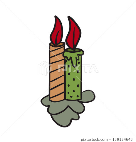 Colorful Chistmas and New Year holiday Icons Decoration Elements Colorful Chistmas and New Year holiday Icons Decoration Elements 139154643
