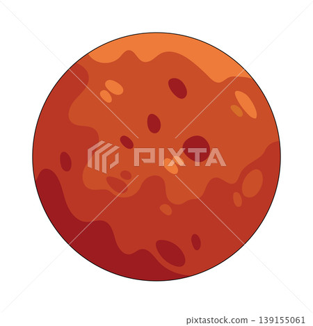 Illustration of mars Illustration of mars 139155061