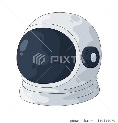 Illustration of space helmet Illustration of space helmet 139155079