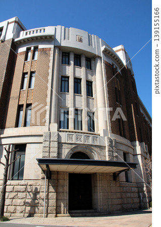 Kobe Customs building under a clear blue sky Kobe Customs building under a clear blue sky 139155166