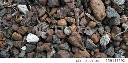 Natural Texture of Soil and Gravel with Rough Details Natural Texture of Soil and Gravel with Rough Details 139155392