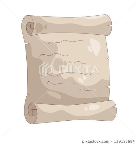 Illustration of scroll Illustration of scroll 139155694