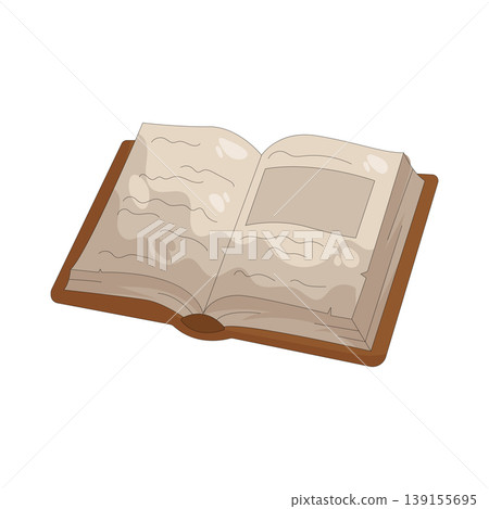 Illustration of history book Illustration of history book 139155695