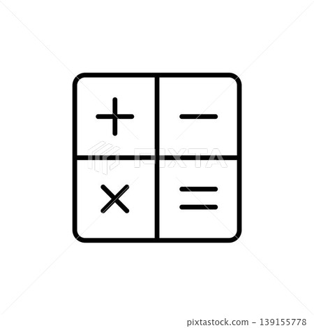 Calculator icon vector design templates Calculator icon vector design templates 139155778