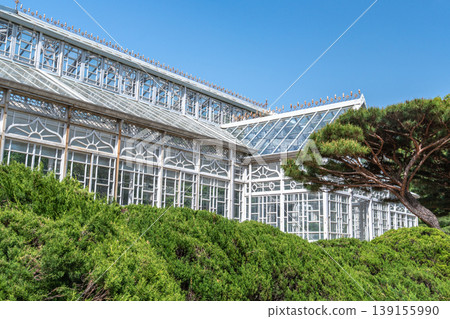 Seoul, South Korea - Apr. 18 , 2026 : The Great Greenhouse at Changgyeonggung Palace, the first Western-style conservatory in Korea Seoul, South Korea - Apr. 18 , 2026 : The Great Greenhouse at Changgyeonggung Palace, the first Western-style conservatory in Korea 139155990