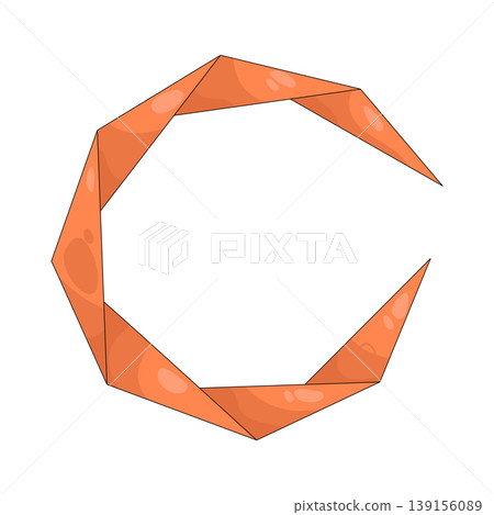 Illustration of paper moon 139156089