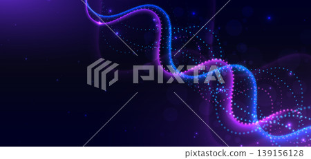Futuristic digital data technology Background with dotted element glowing. Futuristic digital data technology Background with dotted element glowing. 139156128