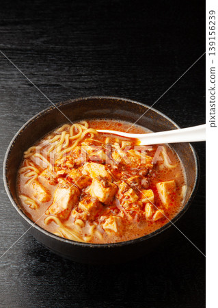 Mapo tofu ramen Mapo tofu ramen 139156239