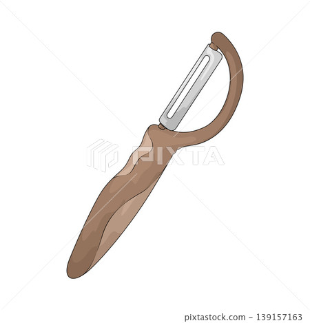 Illustration of peeler Illustration of peeler 139157163
