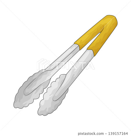 Illustration of tongs Illustration of tongs 139157164