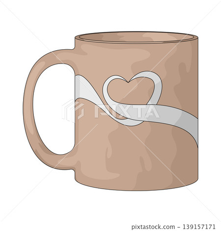 Illustration of mug Illustration of mug 139157171