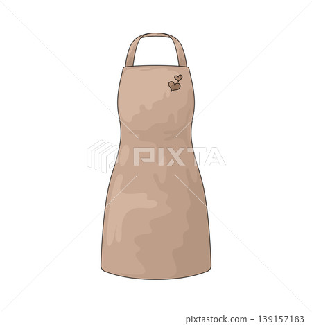 Illustration of apron 139157183