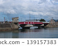 Swivel movable bridge 139157383