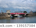 Swivel movable bridge 139157384