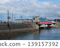 Swivel movable bridge 139157392