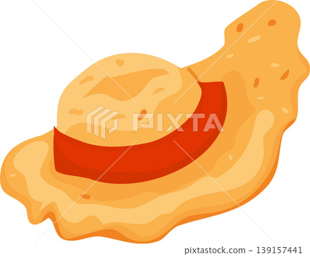 summer straw hat beach accessory illustration woven sun protection concept summer straw hat beach accessory illustration woven sun protection concept 139157441