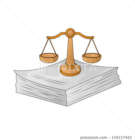 Illustration of Legal Paper Illustration of Legal Paper 139157483