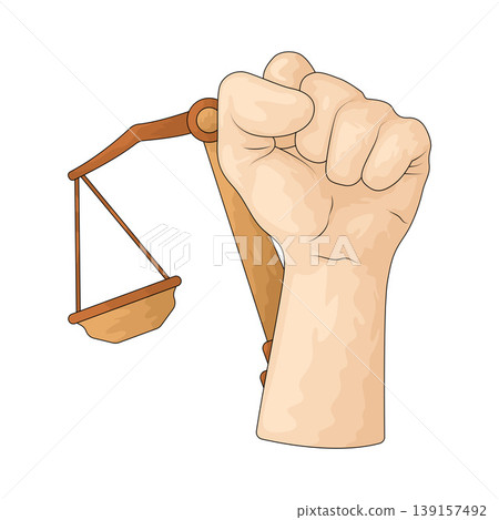 Illustration of Human right Illustration of Human right 139157492