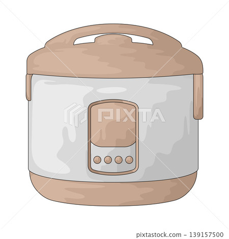 Illustration of Rice cooker Illustration of Rice cooker 139157500