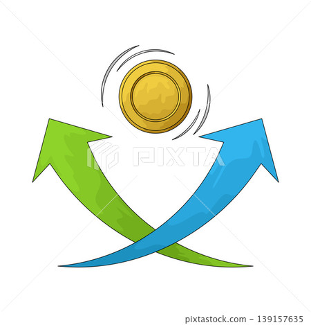 Illustration of increase Illustration of increase 139157635