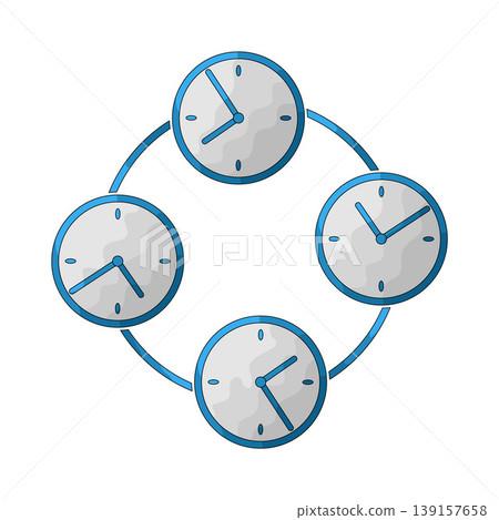 Illustration of Time Cycle - Stock Illustration [139157658] - PIXTA