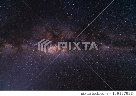 Awesome majestic Milky Way galaxy in night sky with stars Awesome majestic Milky Way galaxy in night sky with stars 139157938