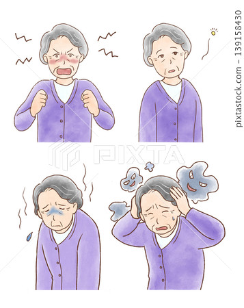 老年癡呆症女性的症狀集 老年癡呆症女性的症狀集 139158430