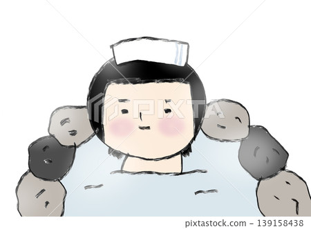 在溫泉裡泡澡的人 139158438